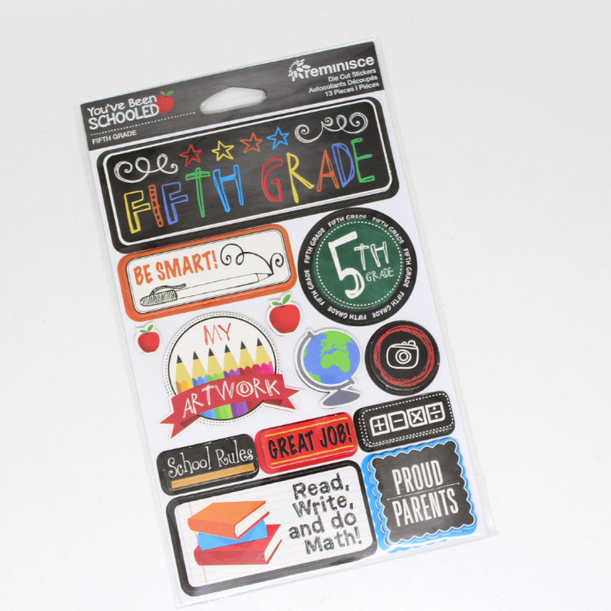 開學(xué)文具貼